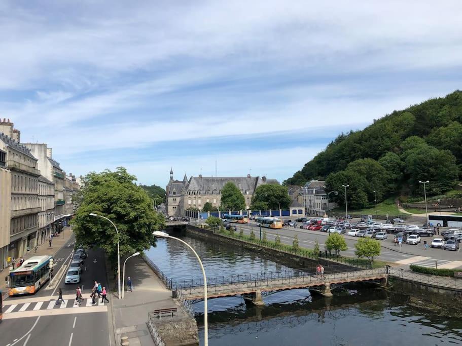 Apartamento L'Odet - Superbe Vue Sur Les Quais - Hyper Centre Quimper Exterior foto